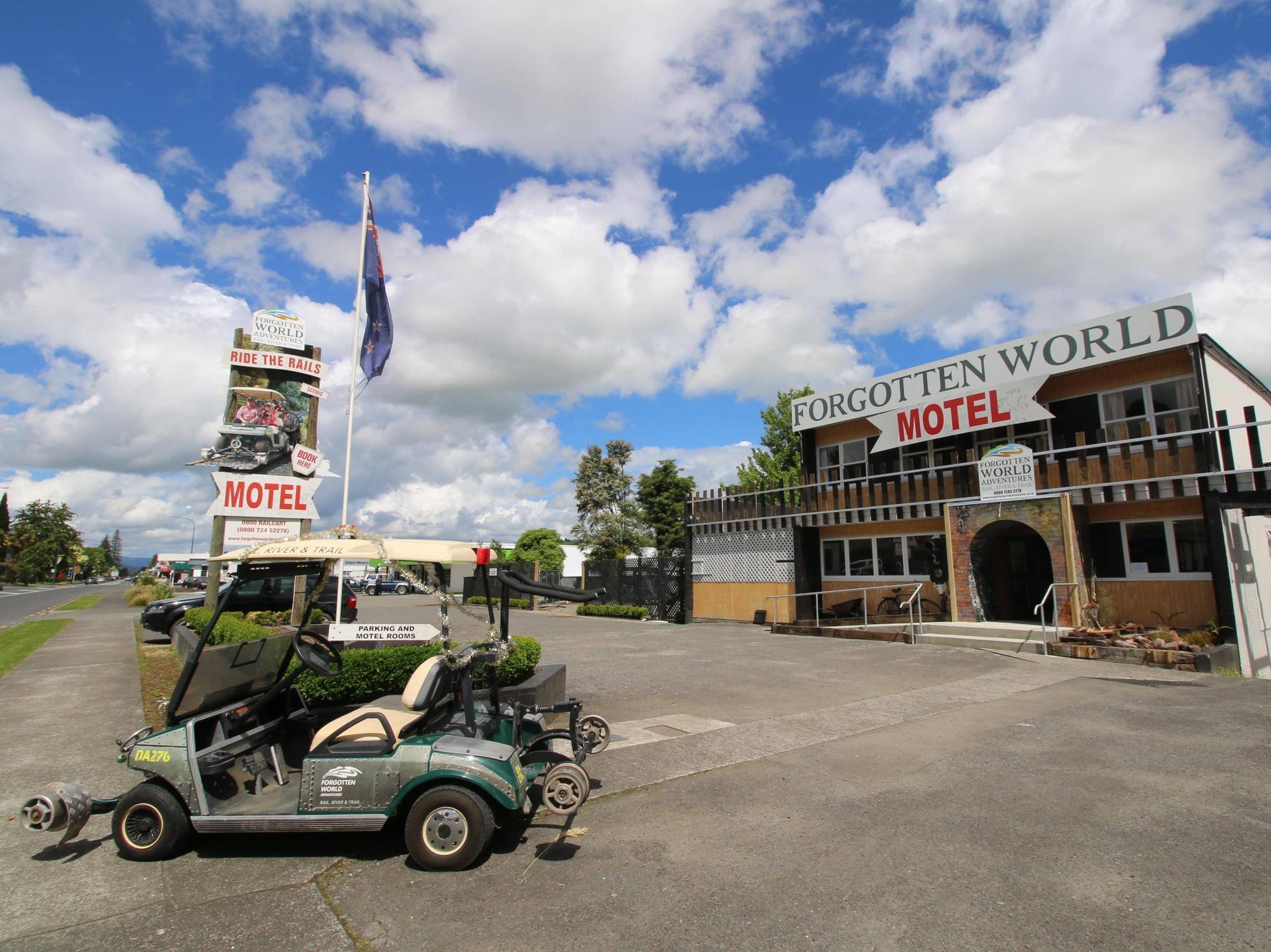 Forgotten World Motel Taumarunui Exteriör bild